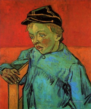 The Schoolboy Camille Roulin Vincent van Gogh Oil Paintings